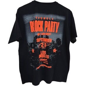 YoungLA California Block Party 2023 T Shirt Men's Small Graphic Print Chapter 1